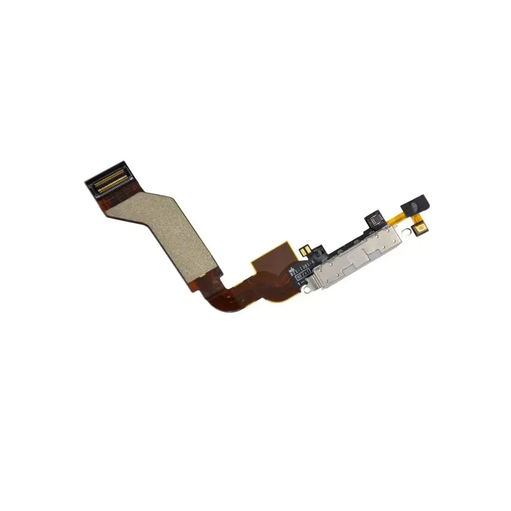 Нижний шлейф для IPhone 4s с разъемом зарядки